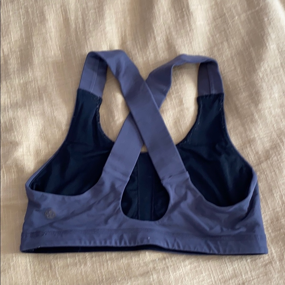 Lululemon Sports Bra Grey - Picture 2 of 3